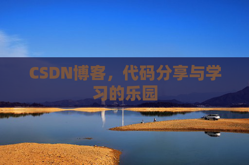 CSDN博客，代码分享与学习的乐园